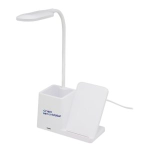 Organizador de escritorio con lámpara Minioffice