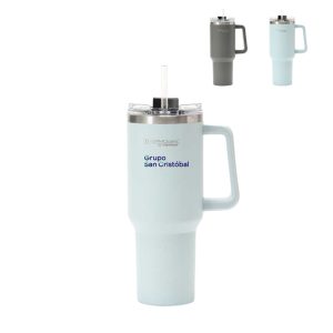 Tumbler ThermoCafé con manija y sorbete 1200ml