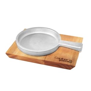 Tabla con provoletera fundicion de aluminio