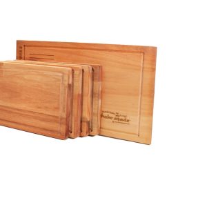 Tabla N°2 con 4 platos rectangular