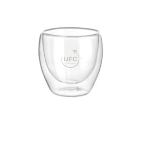 Vaso doble vidrio borosilicato 80ml